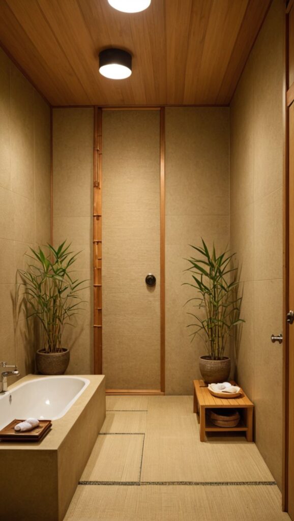traditional japanese bathroom designs furoshiki