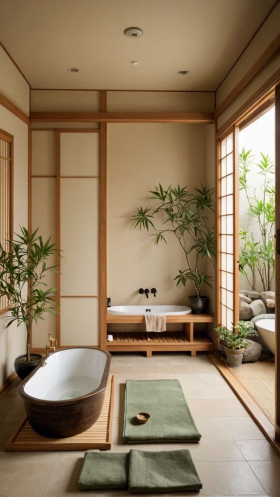 traditional japanese bathroom designs shoji screens