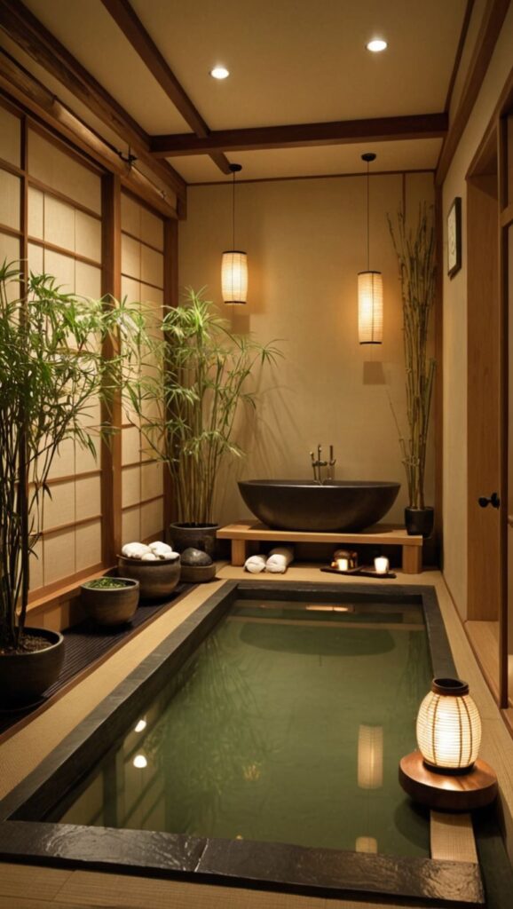 traditional japanese bathroom designs traditional japanese lighting