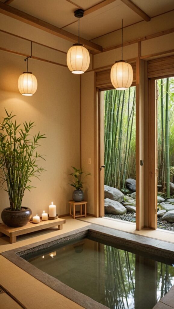 traditional japanese bathroom designs water features the sound of serenity