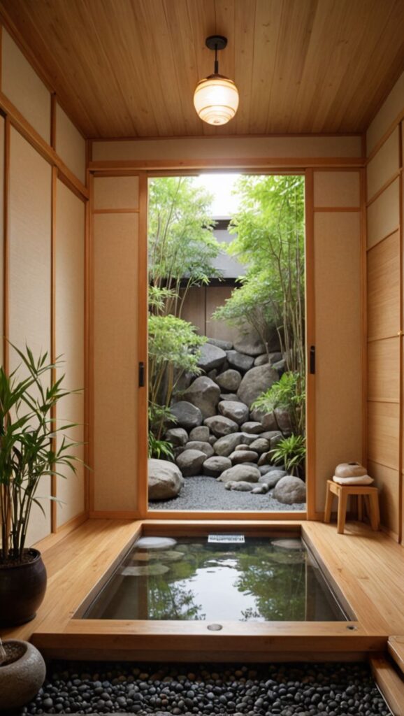 photo traditional japanese bathroom designs onsen inspired designs