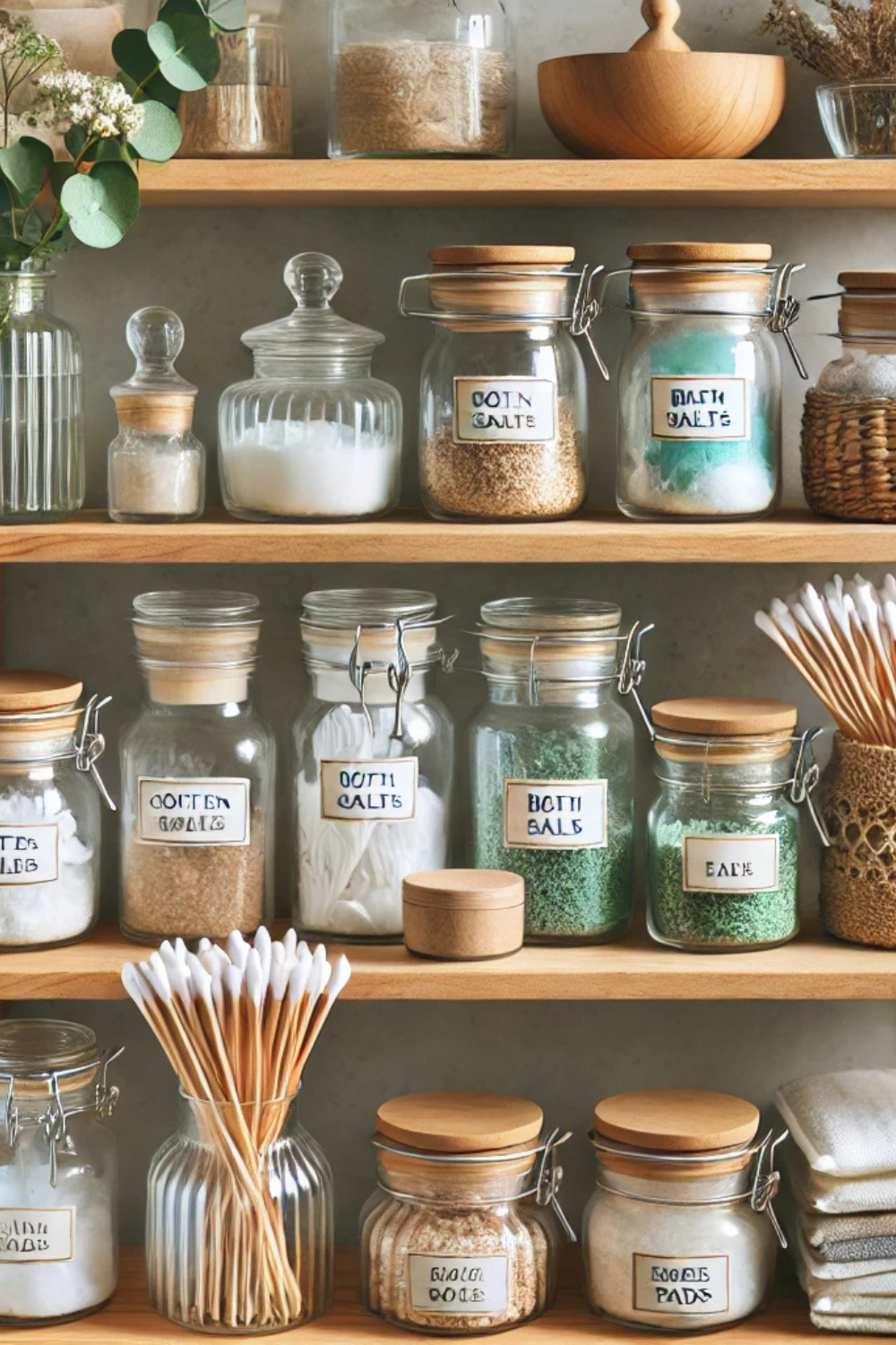 Use Glass Jars for Storage