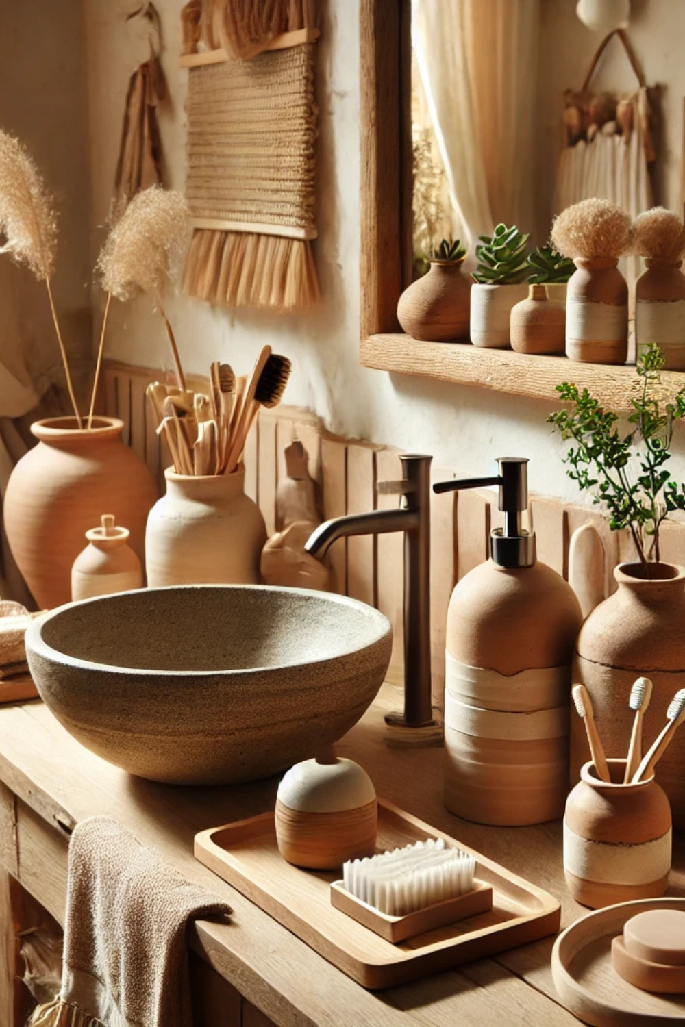 Use Clay or Ceramic Accessories