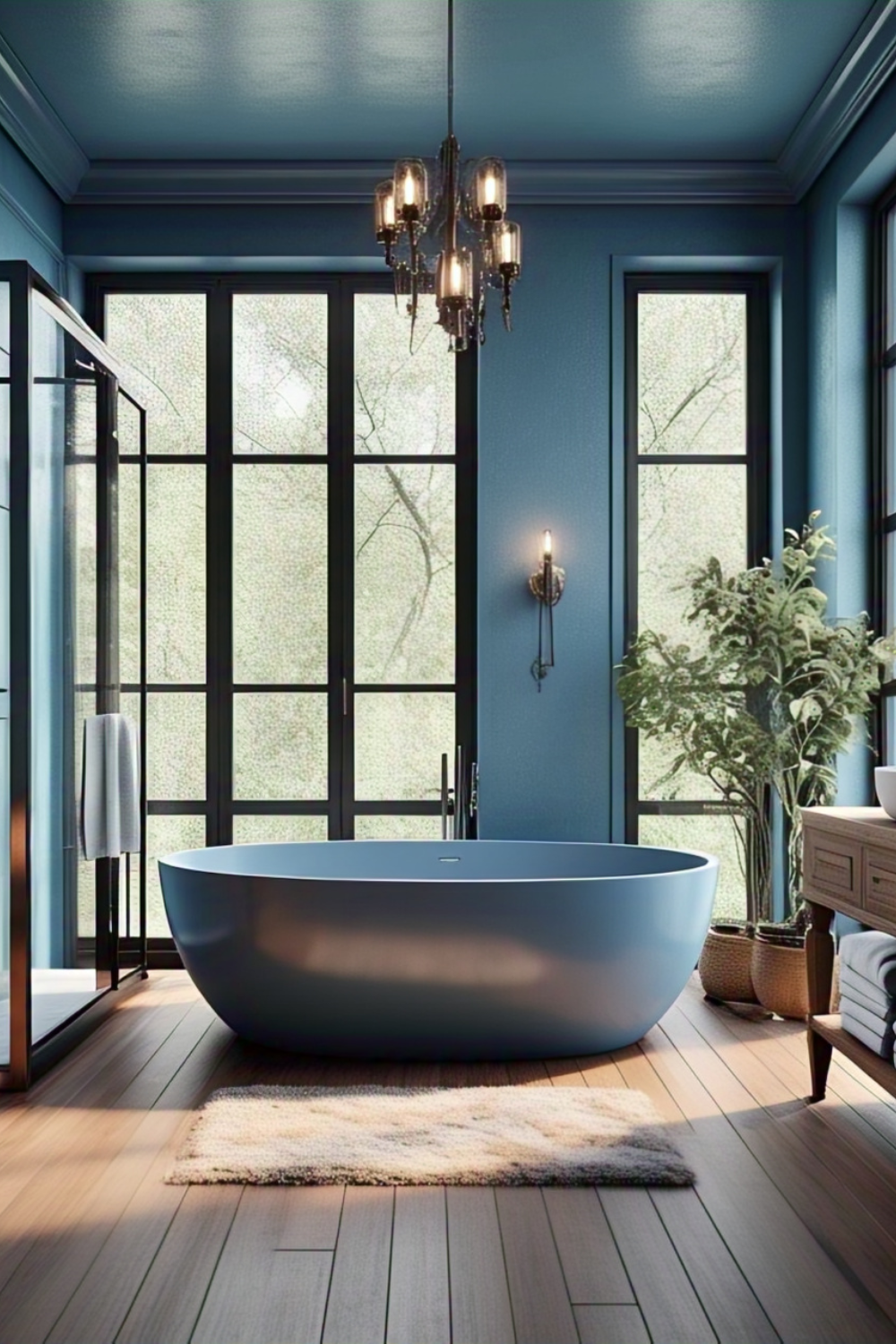 Modern Adaptations Bathroom, Blending Tradition with Innovation