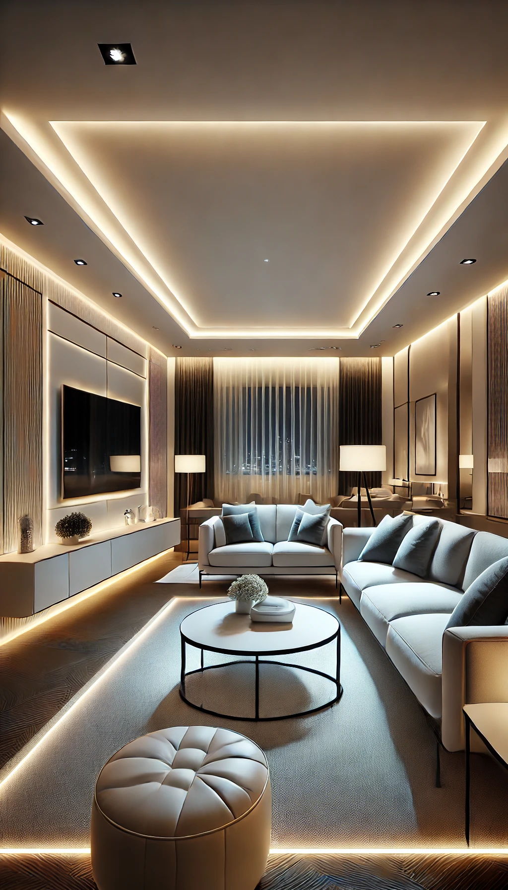 LED Strip Lighting for Modern Ambiance