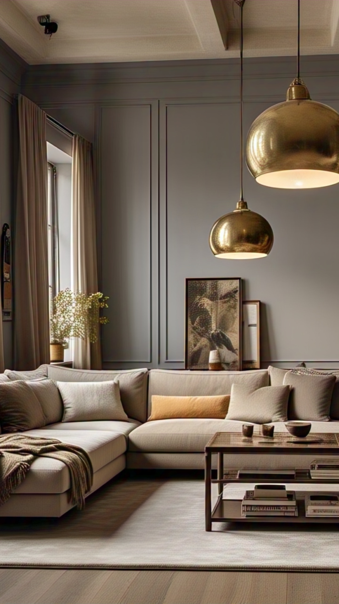 Living Room Lighting Ideas with Hanging Lamps