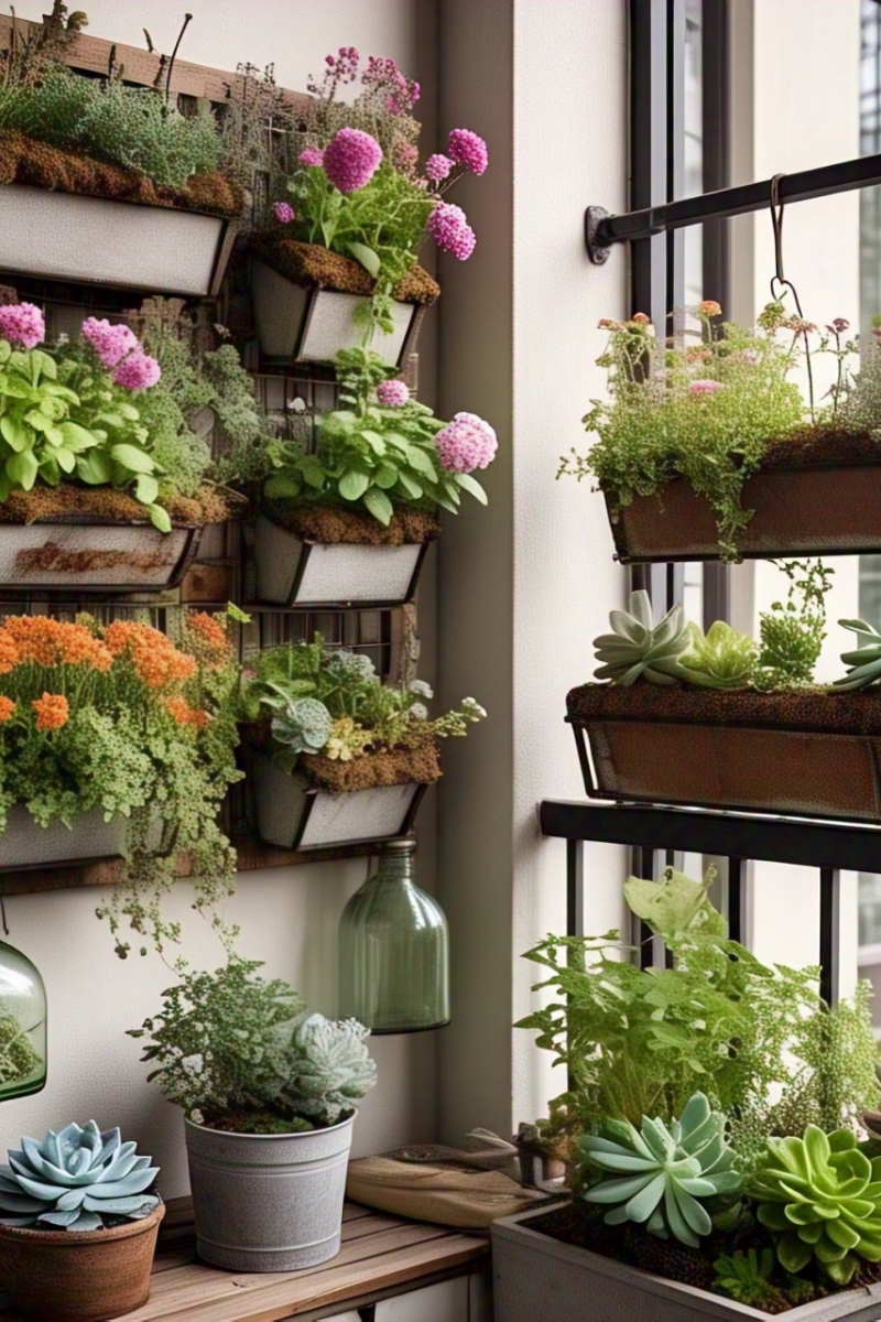 10 Stunning Container Garden Florwe Ideas