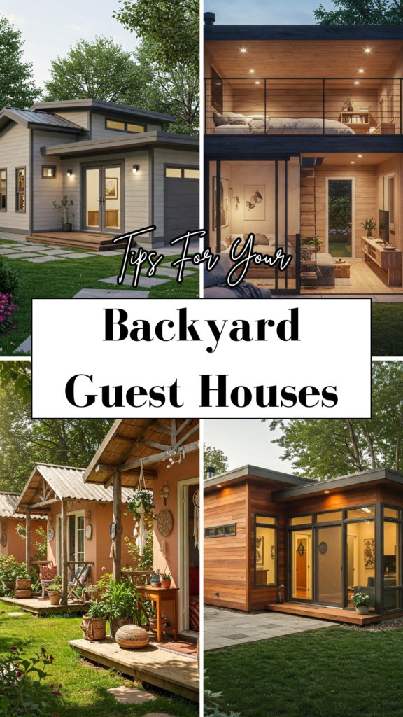 Backyard guest houses