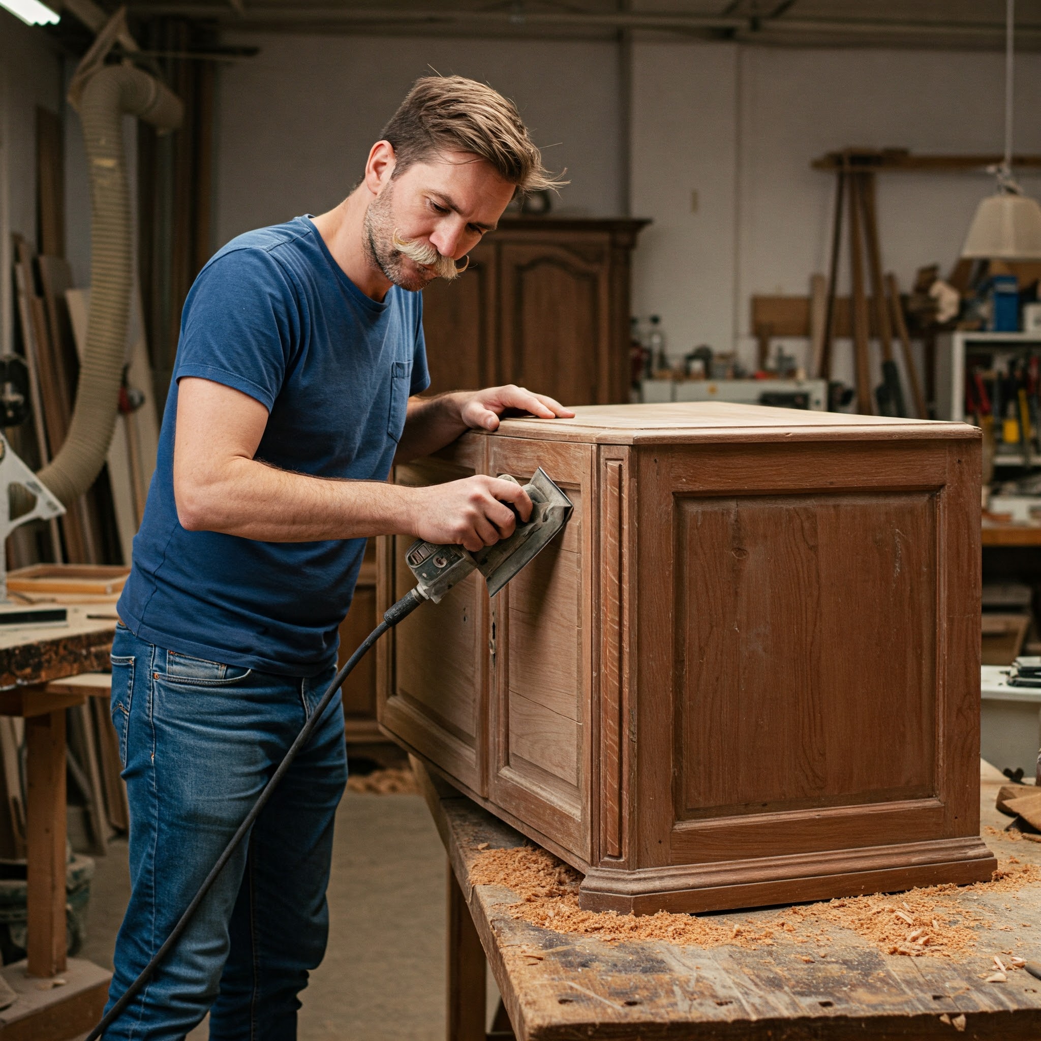How to Paint Wood Furniture Sand for Better Paint Adhesion