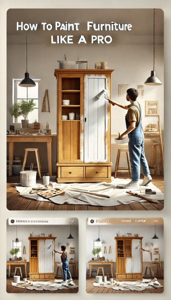 How to Paint Wood Furniture