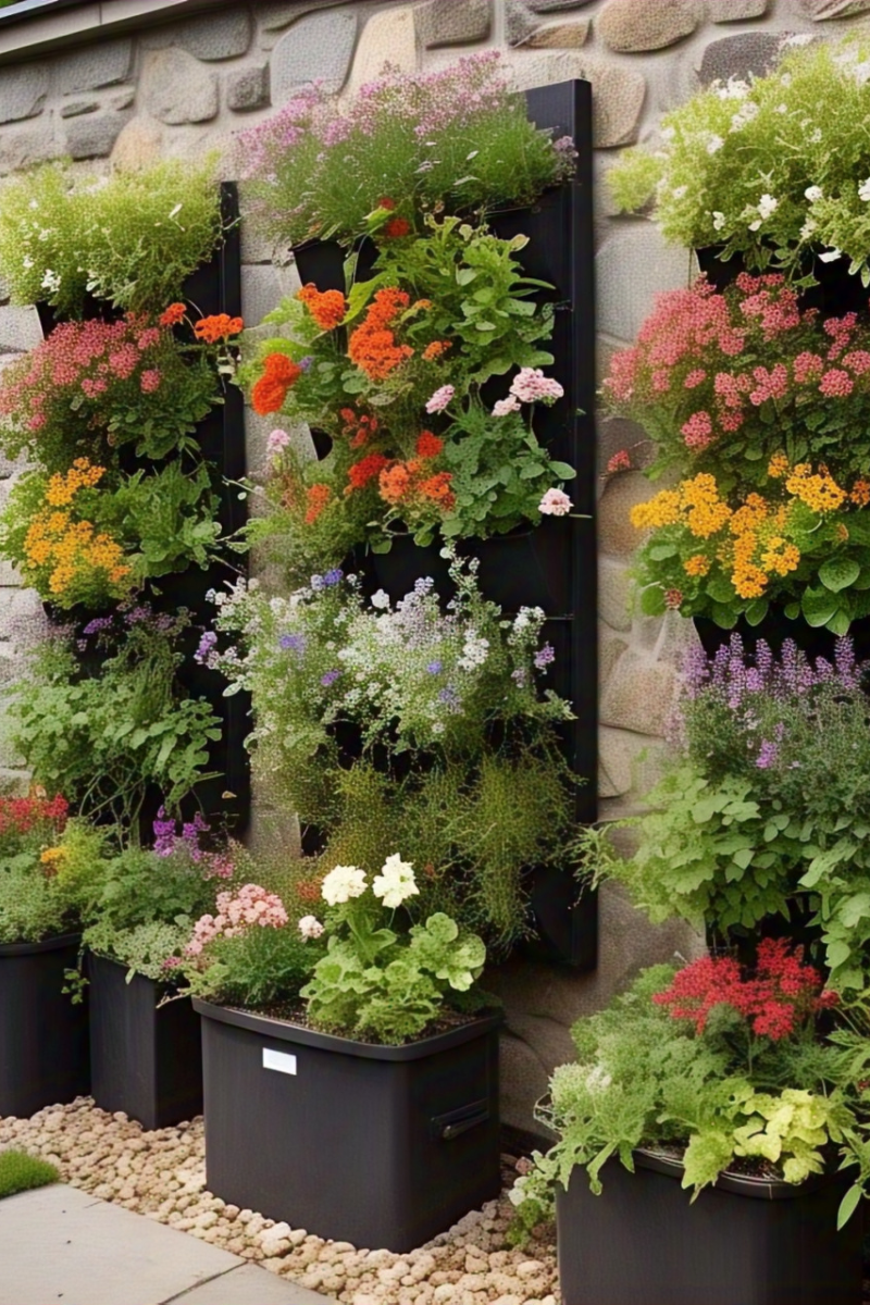 Small Space Herb and Flower Combinations