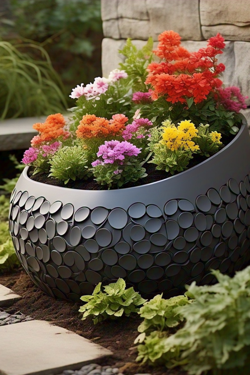Tiered Planter Displays