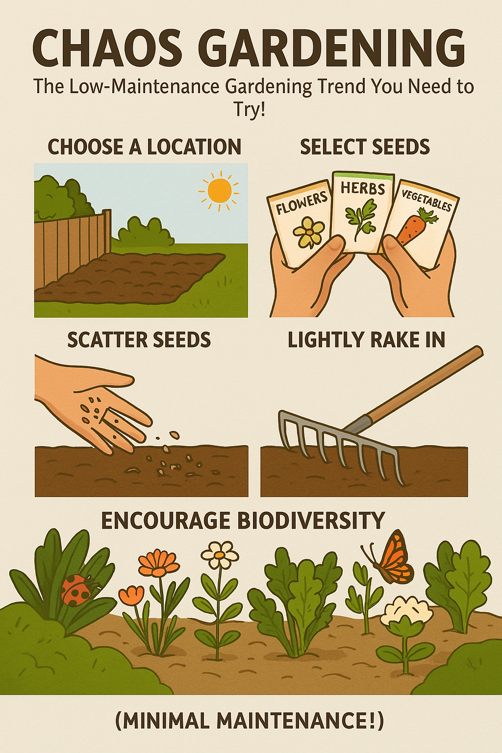 chaos gardening step by step