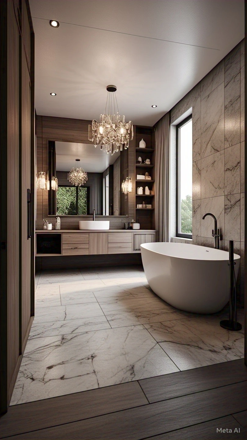 elegant bathroom design ideas Incorporate Built-In Storage Solutions