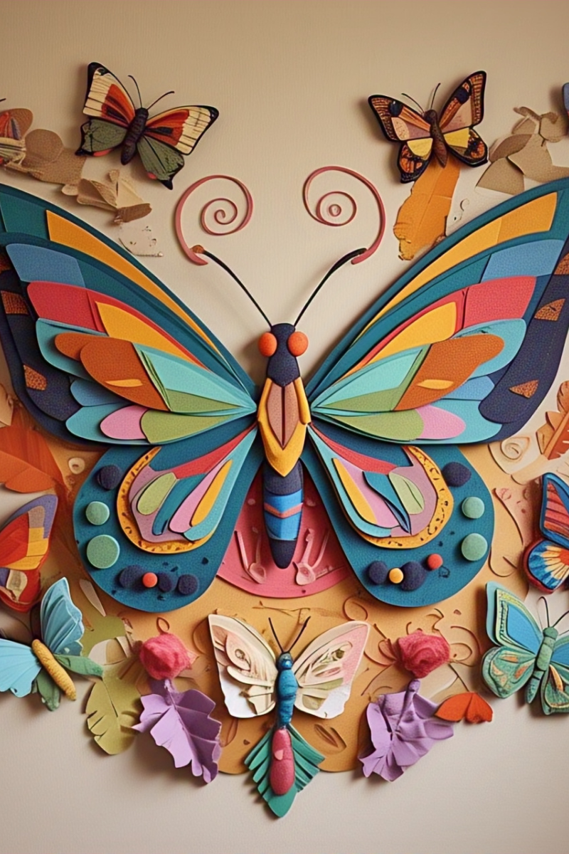 wall decor diy paper