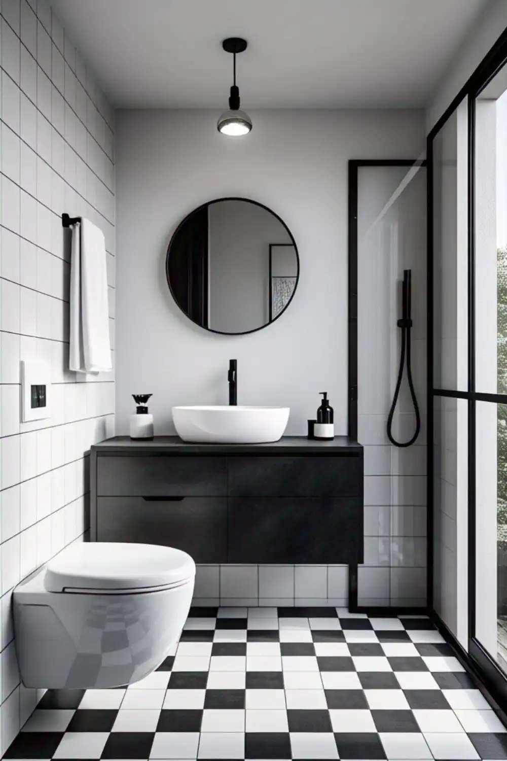 Black and White Minimalist Contrast