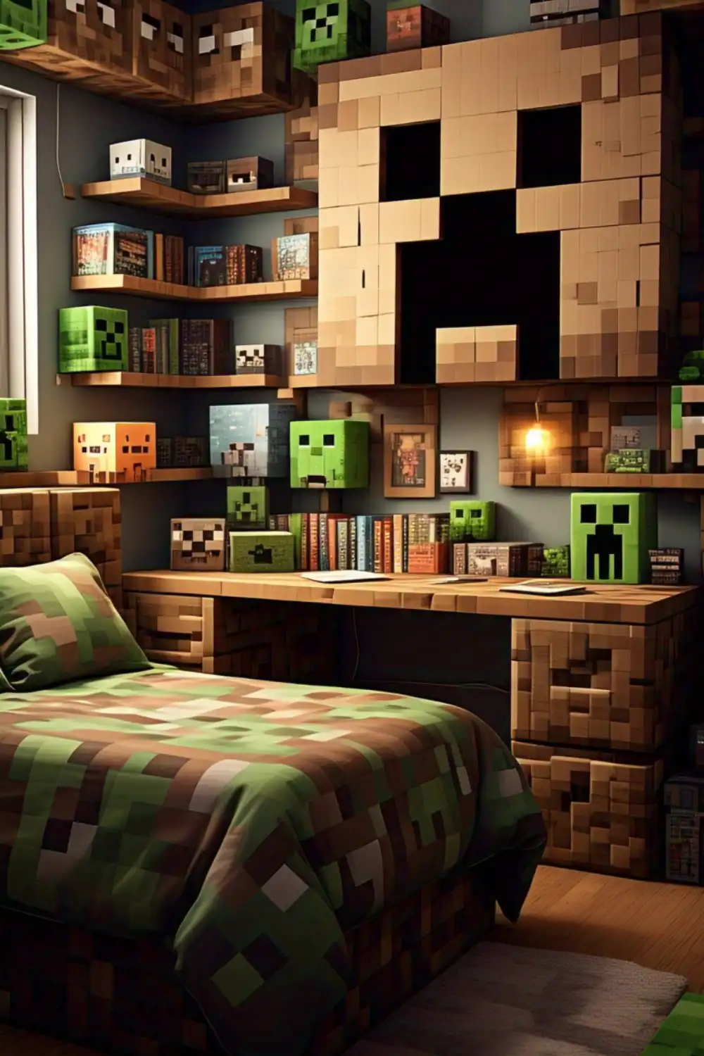 Minecraft Bedroom Ideas with DIY Minecraft Projects