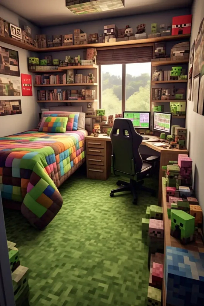 Minecraft Bedroom Ideas with Ideas for Small Spaces2