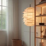 japandi bedroom lighting design