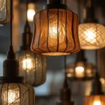 japandi lighting bathroom
