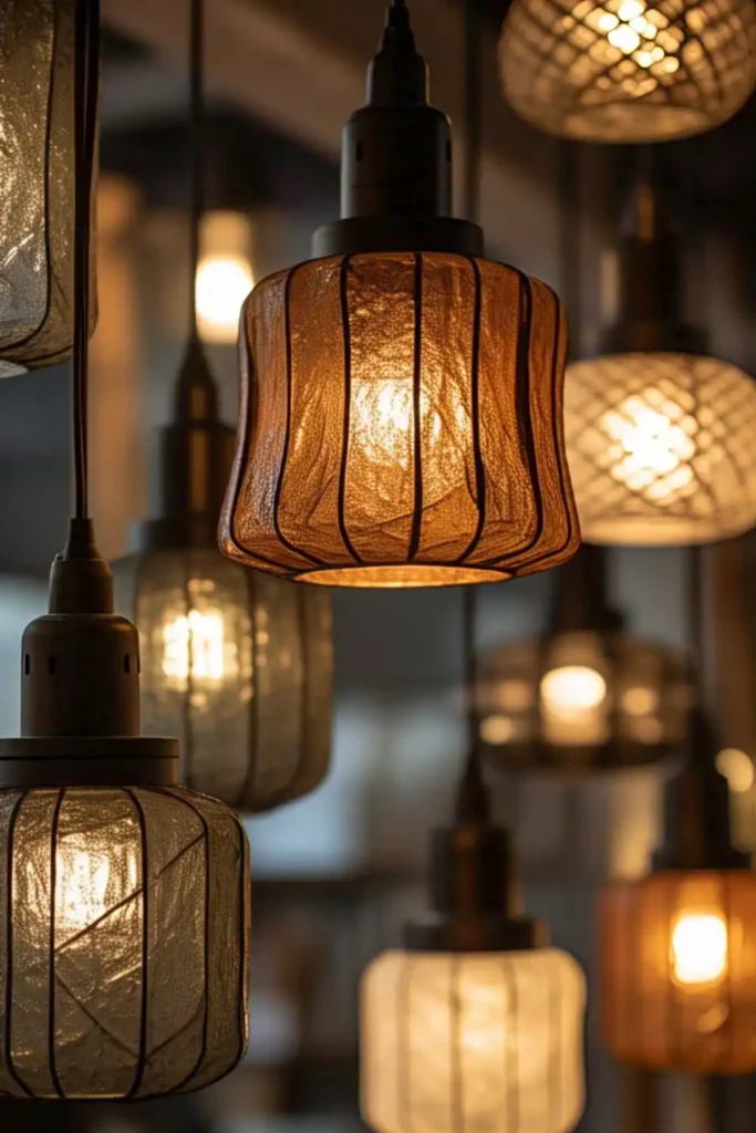 japandi lighting bathroom