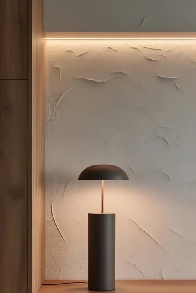 japandi lighting wall