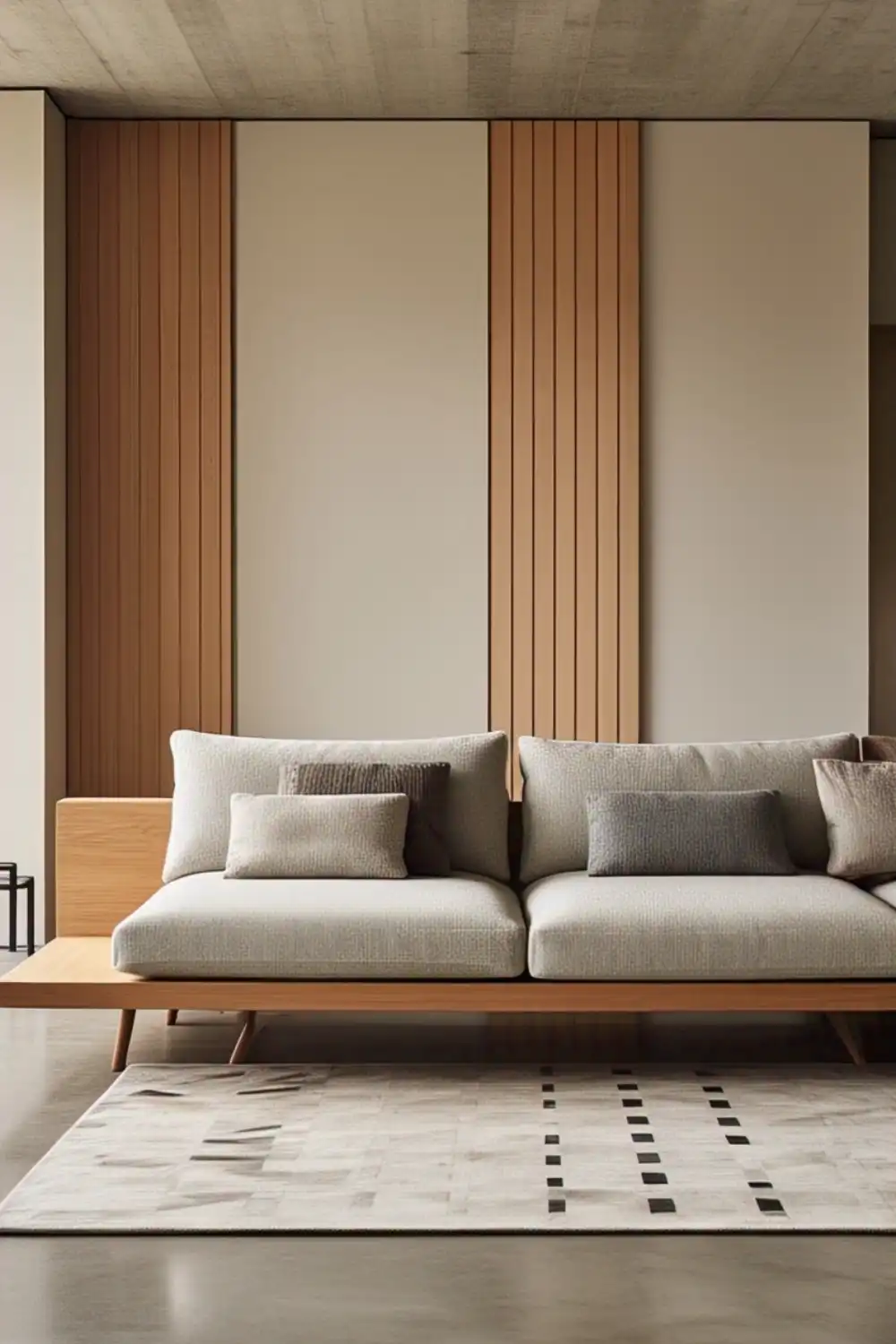 japandi sofa beige