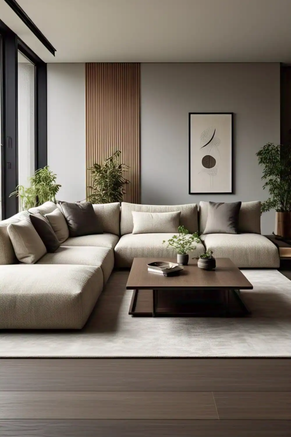 japandi sofa colours