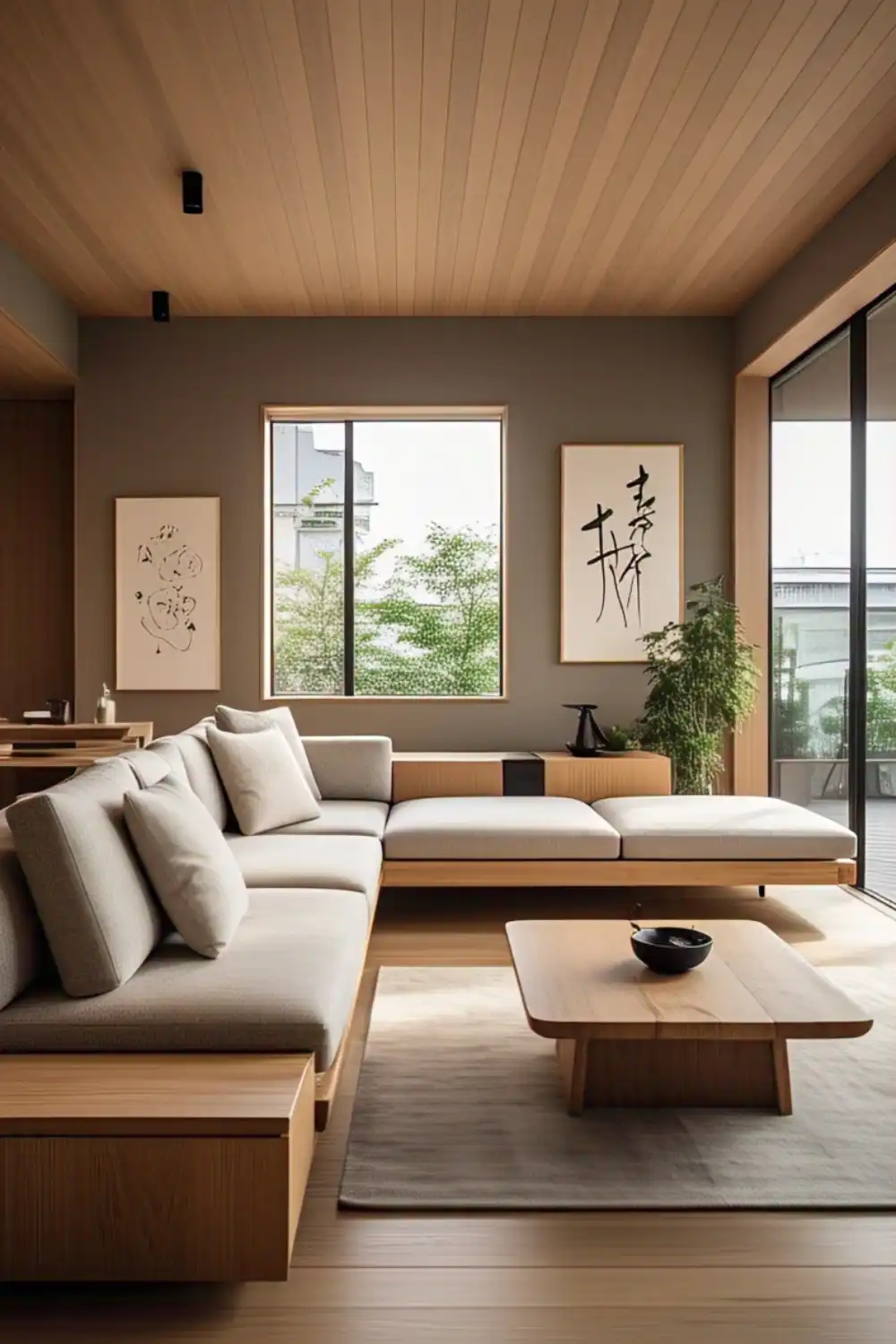 japandi sofa sectional