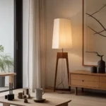 living room lighting ideas japandi