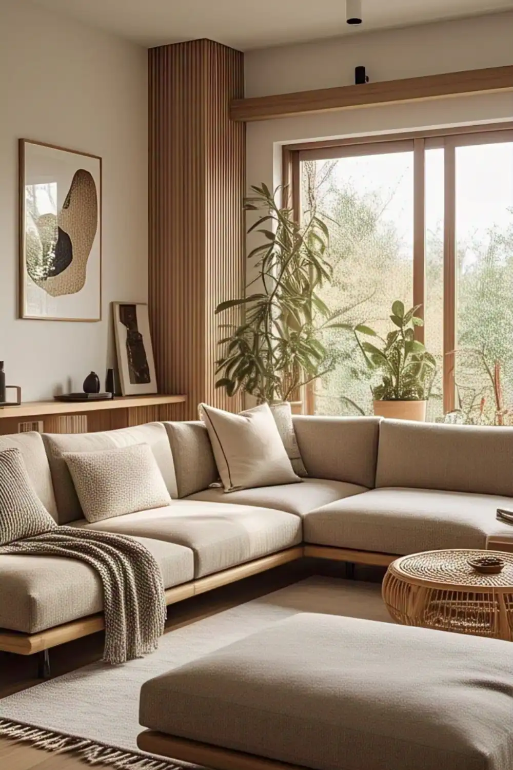sofa bed japandi style
