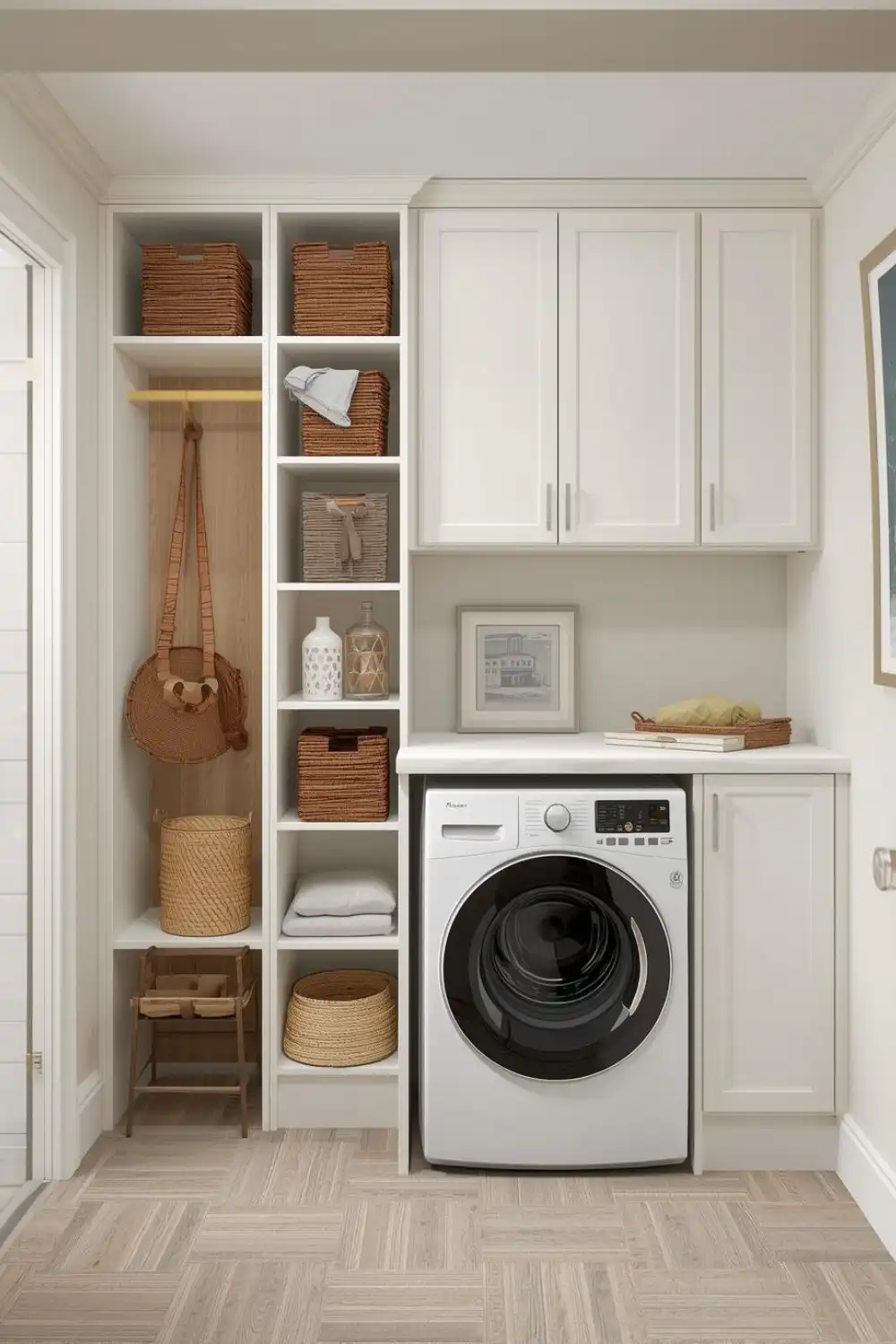 Multi-Functional Mudroom Laundry