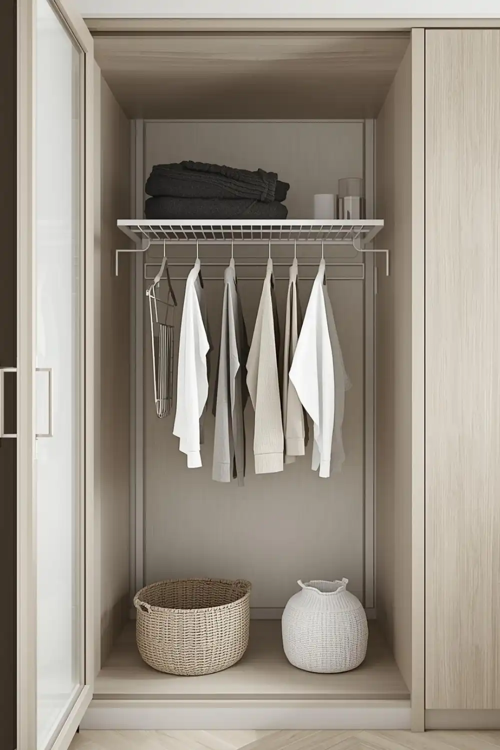 Wall-Mounted Drying Rack